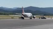 Foto ilustrativa de la nota titulada: Hombre murió al ser succionado por el motor de un avión comercial (Video)
