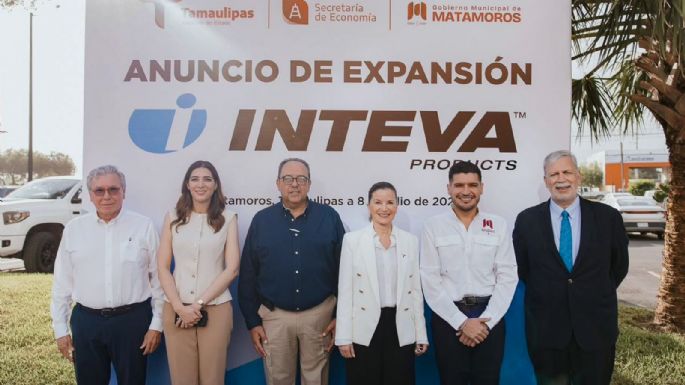 INTEVA anuncia inversión de 150 MDP en Matamoros