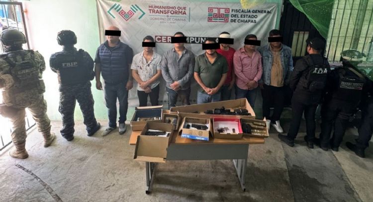 Detienen al “M”, presunto jefe de plaza del Cártel de Sinaloa, en Chiapas