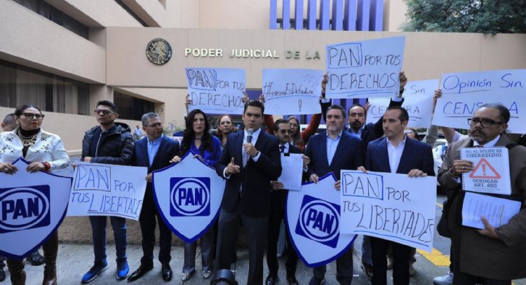 PAN impugna la #LeyCensura de Puebla ante el Poder Judicial federal
