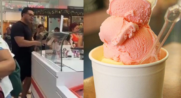 Lord Nutrisa se viraliza por reclamar que no sirvieron su helado como quería (VIDEO)