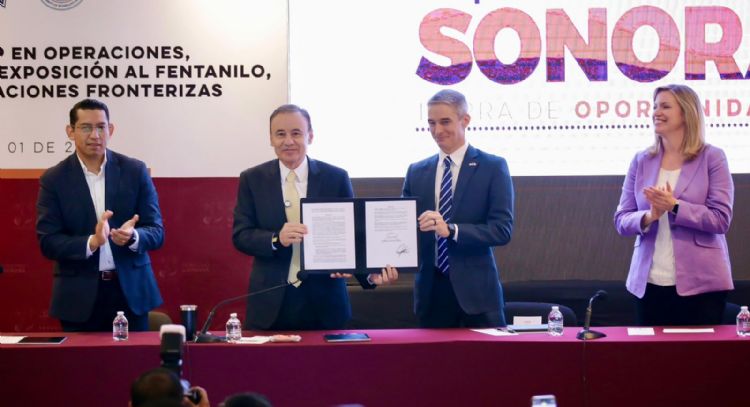 Gobernador Durazo crea primera División de Operaciones Fronterizas en México