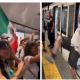 Italiano agrede a mexicanos en Metro de Roma; la respuesta se hizo viral (Video)