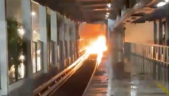 Explosión e incendio en la estación San Antonio Abad del Metro de la CDMX (Videos)