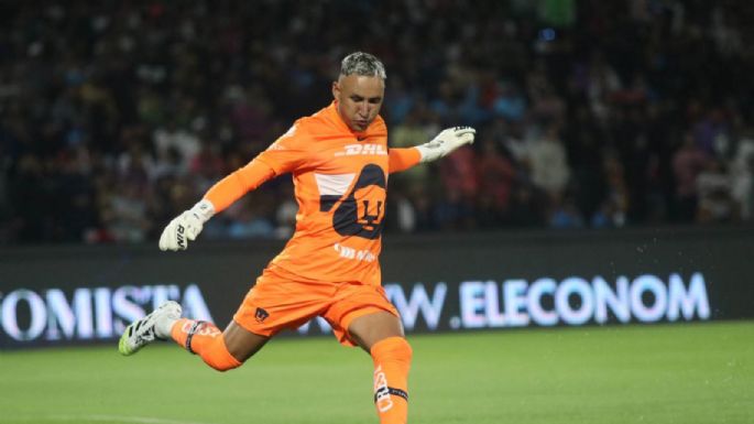Keylor Navas se presenta con Pumas en CU con un empate 1-1 ante Necaxa