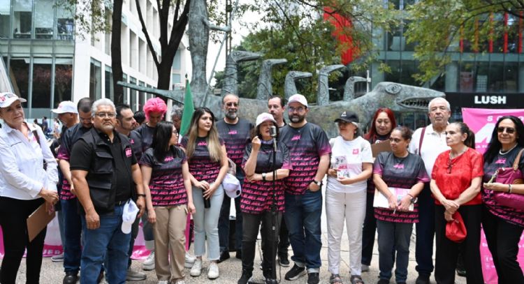 Álvarez Icaza y Cecilia Soto participan en jornada de afiliación de Somos Mx