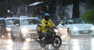 Lluvia del domingo, la más intensa desde 1952 en el Zócalo; hubo 141 encharcamientos
