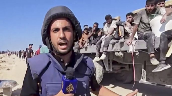Convocan a velada en el Ángel de la Independencia por asesinato de periodistas palestinos
