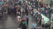 Foto ilustrativa de la nota titulada: Caos en el AICM tras suspender operaciones por fuertes lluvias (Video)