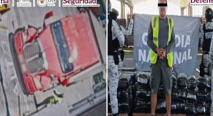 Aseguran casi 2 toneladas de droga en cajas de cuadros decorativos en Tijuana