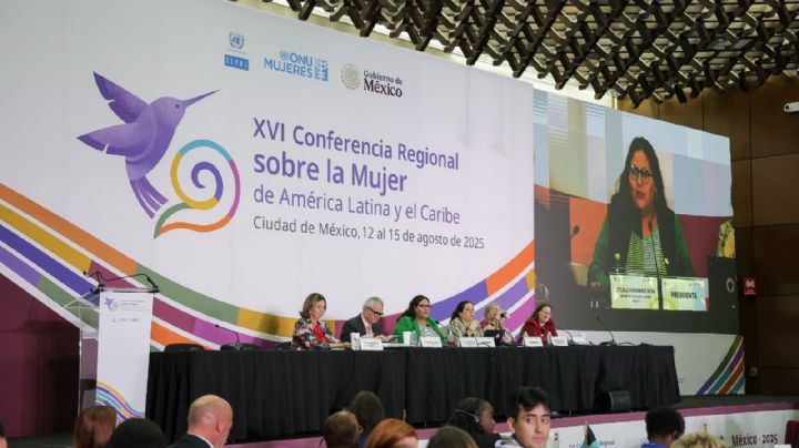 “No llegamos todas”, protestan afuera de la conferencia de Cepal sobre la mujer