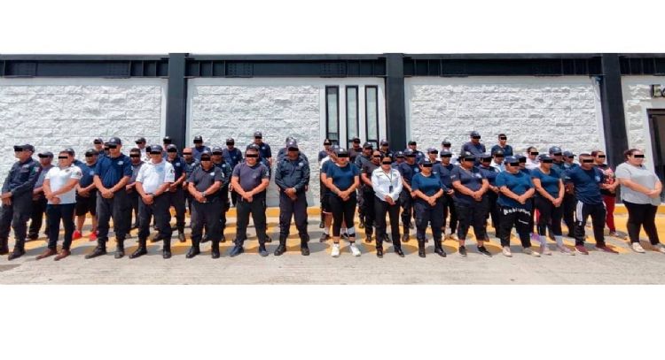 Caen 59 policías de Cintalapa, Chiapas, por presuntos vínculos con la delincuencia organizada