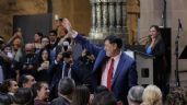 Foto ilustrativa de la nota titulada: Con mariachi, tamales y música barroca, Noroña presenta su informe (Fotogalería y Video)
