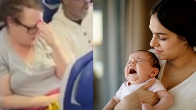 Pasajero es expulsado de un vuelo tras un altercado por el llanto de un bebé (VIDEO)