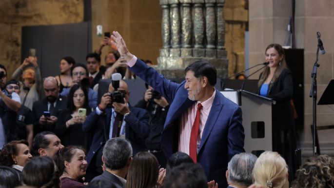 Con mariachi, tamales y música barroca, Noroña presenta su informe (Fotogalería y Video)