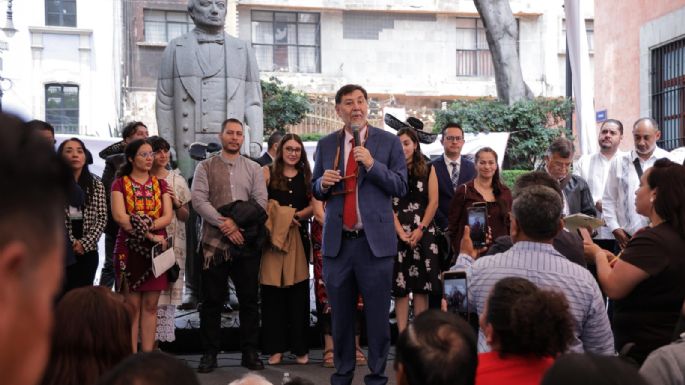 Con mariachi, tamales y música barroca, Noroña presenta su informe (Fotogalería y Video)