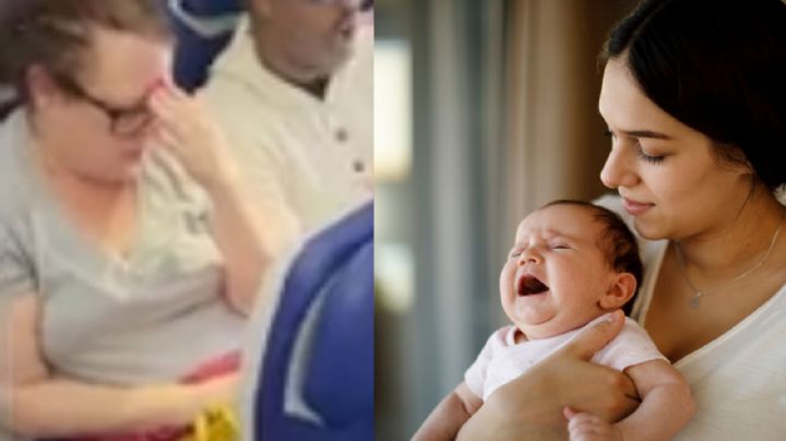 Pasajero es expulsado de un vuelo tras un altercado por el llanto de un bebé (VIDEO)