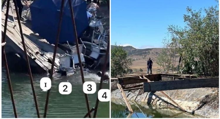Se desploma muelle volado en restaurante de Ensenada y deja cuatro lesionados