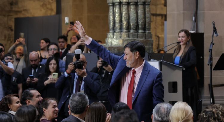 Con mariachi, tamales y música barroca, Noroña presenta su informe (Fotogalería y Video)