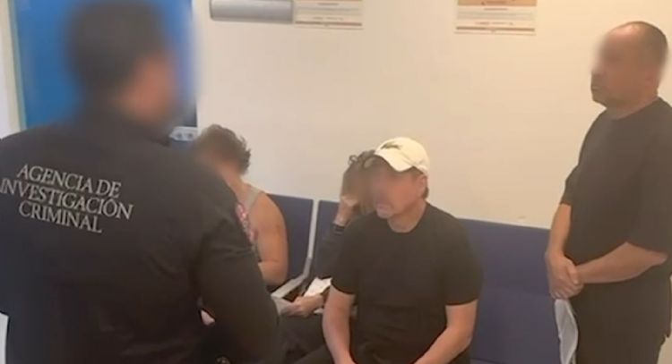 Difunden video de la detención de "Lord Pádel" y familia cuando regresaban de Alemania