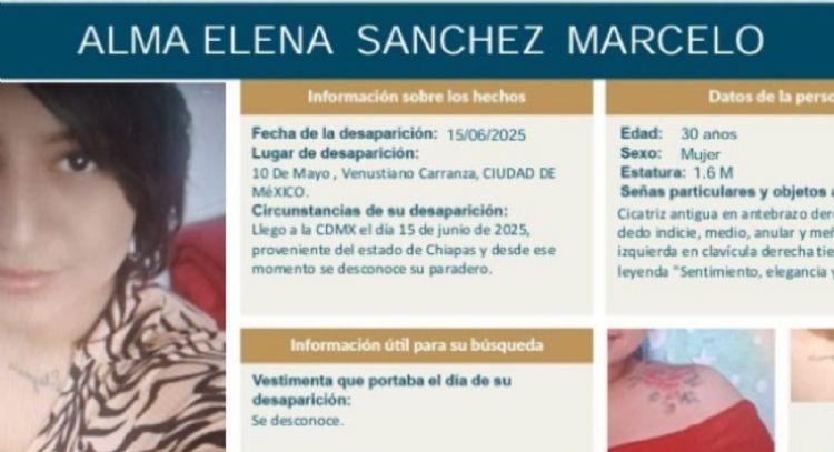 Hallan el cuerpo de Alma Sánchez enmurallada en construcción de CDMX