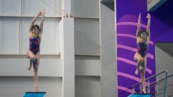 Las gemelas Mía y Lía Cueva ganan oro en los Juegos Panamericanos Junior 2025 (Video)