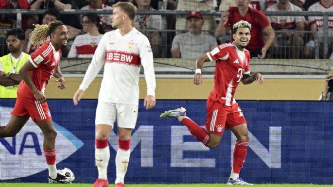 En su debut, Luis Díaz marca para el Bayern Múnich y gana la Supercopa de Alemania