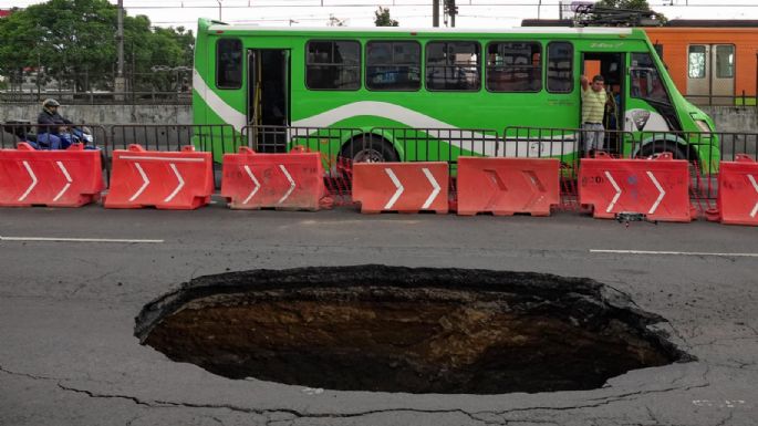 Suman 153 socavones en la CDMX en lo que va del 2025