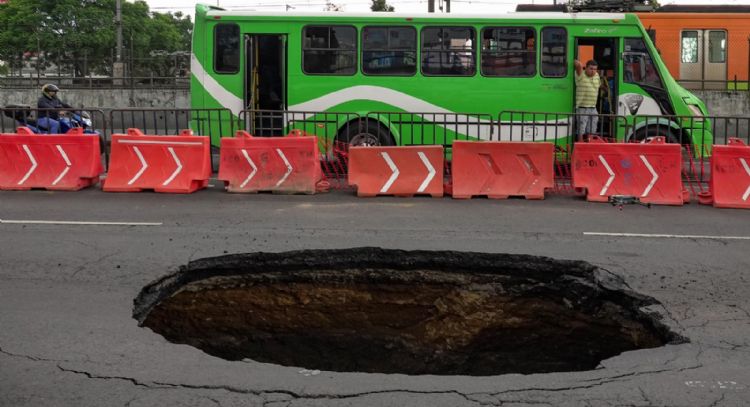 Suman 153 socavones en la CDMX en lo que va del 2025