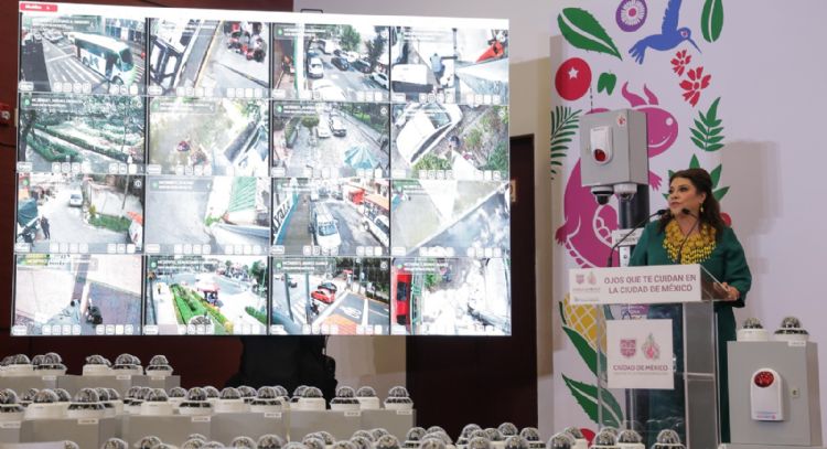 Instalan más de 30 mil cámaras de videovigilancia en la Ciudad de México