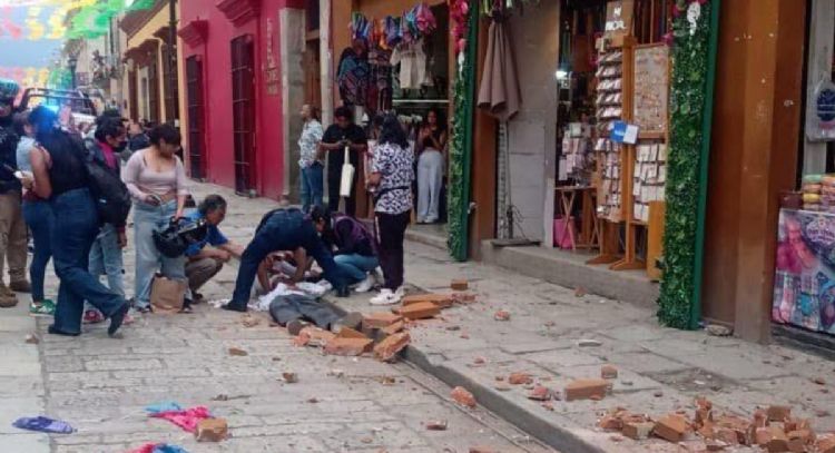 Elevan a 5.9 la magnitud del sismo con epicentro en Tlacolula, Oaxaca; hay un herido (Video)