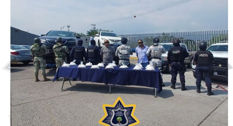 SEPRAC asegura droga, vehículos y detiene a dos personas en Milpillas