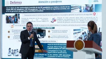 “Fue un percance de vía, no un descarrilamiento”: director del Tren Maya sobre Izamal