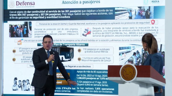 “Fue un percance de vía, no un descarrilamiento”: director del Tren Maya sobre Izamal
