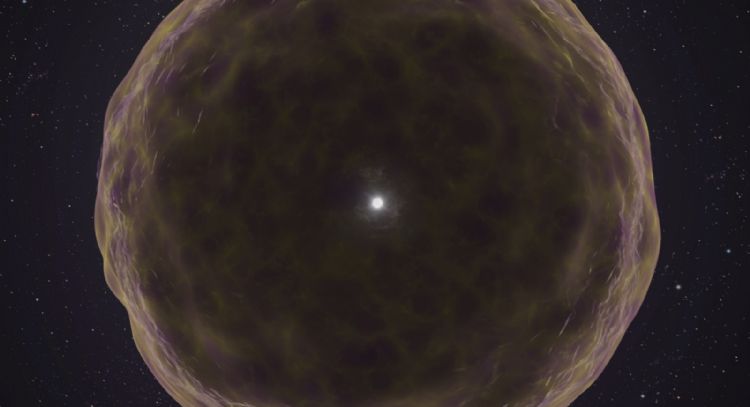 Científicos logran observar el interior de una estrella agonizante