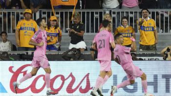 Inter Miami sin Messi supera a Tigres en la Leagues Cup