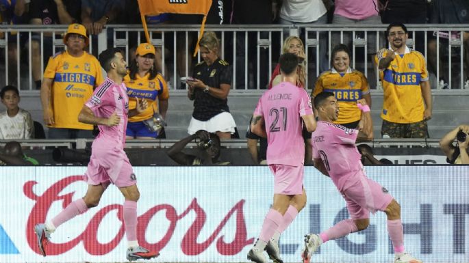 Inter Miami sin Messi supera a Tigres en la Leagues Cup