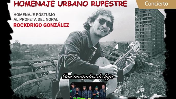 Concierto “Rupestre” e invitados especiales: Homenaje a Rockdrigo González a 40 años de su deceso
