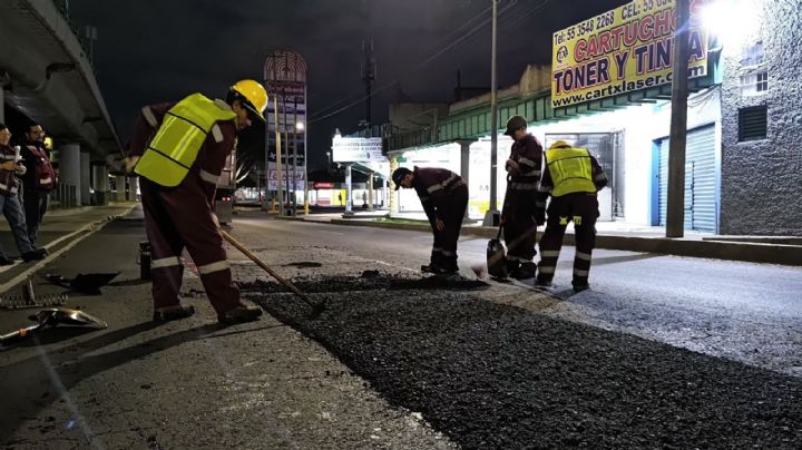 Anuncian cierres viales por programa de bacheo en la CDMX; este es el calendario
