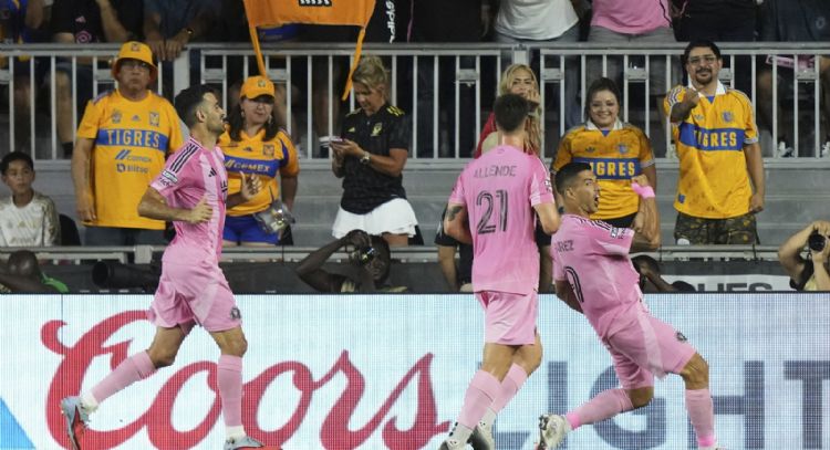 Inter Miami sin Messi supera a Tigres en la Leagues Cup