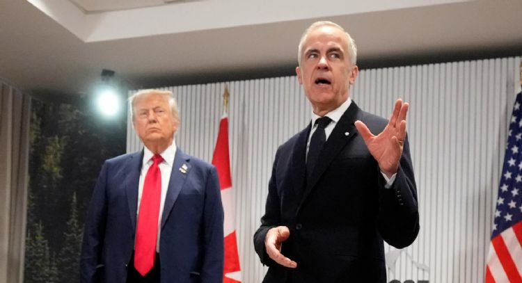 Trump y Carney hablan por primera vez desde la ruptura de las negociaciones comerciales