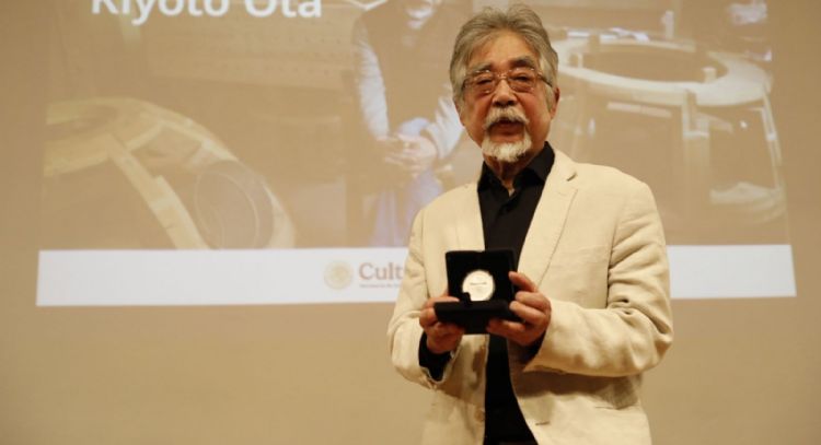Kiyoto Ota recibe la Medalla Bellas Artes 2025; el próximo año tendrá magna retrospectiva