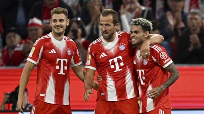 Kane anota triplete y el Bayern golea 6-0 al Leipzig en su primer partido de la Bundesliga