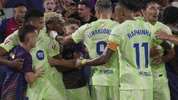 Barcelona remonta y gana 3-2 al Levante mientras el Atlético de Madrid empata 1-1 vs. Elche