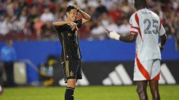 Son Heung-Min marca su primer gol en la MLS para ayudar al LAFC a empatar 1-1 con Dallas