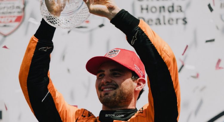 Pato O' Ward asegura subcampeonato de IndyCar Series