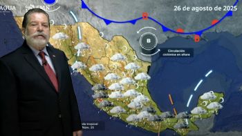Lluvias muy fuertes e intensas con granizadas pegarán este martes a los siguientes estados