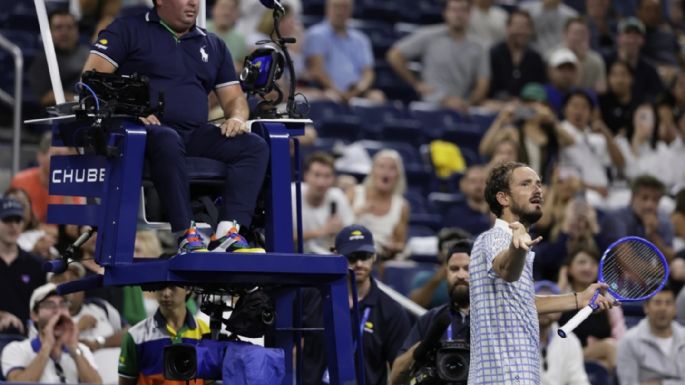 Fotógrafo interrumpe partido entre Medvedev y Bonzi en el US Open (Video)