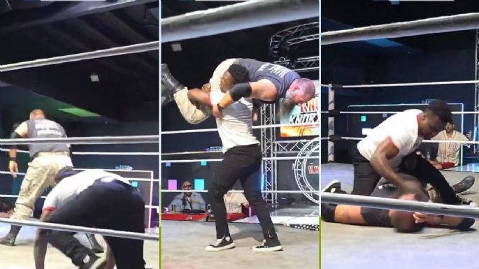 Hijo de Rampage Jackson, excampeón de la UFC, golpea a luchador hasta dejarlo inconsciente (Video)