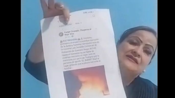 Gemima Hernández: el llamado de auxilio de una activista contra el crimen organizado (Video)